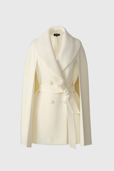SUSIE Wool cape
