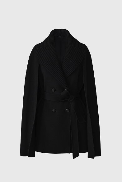 SUSIE Wool cape
