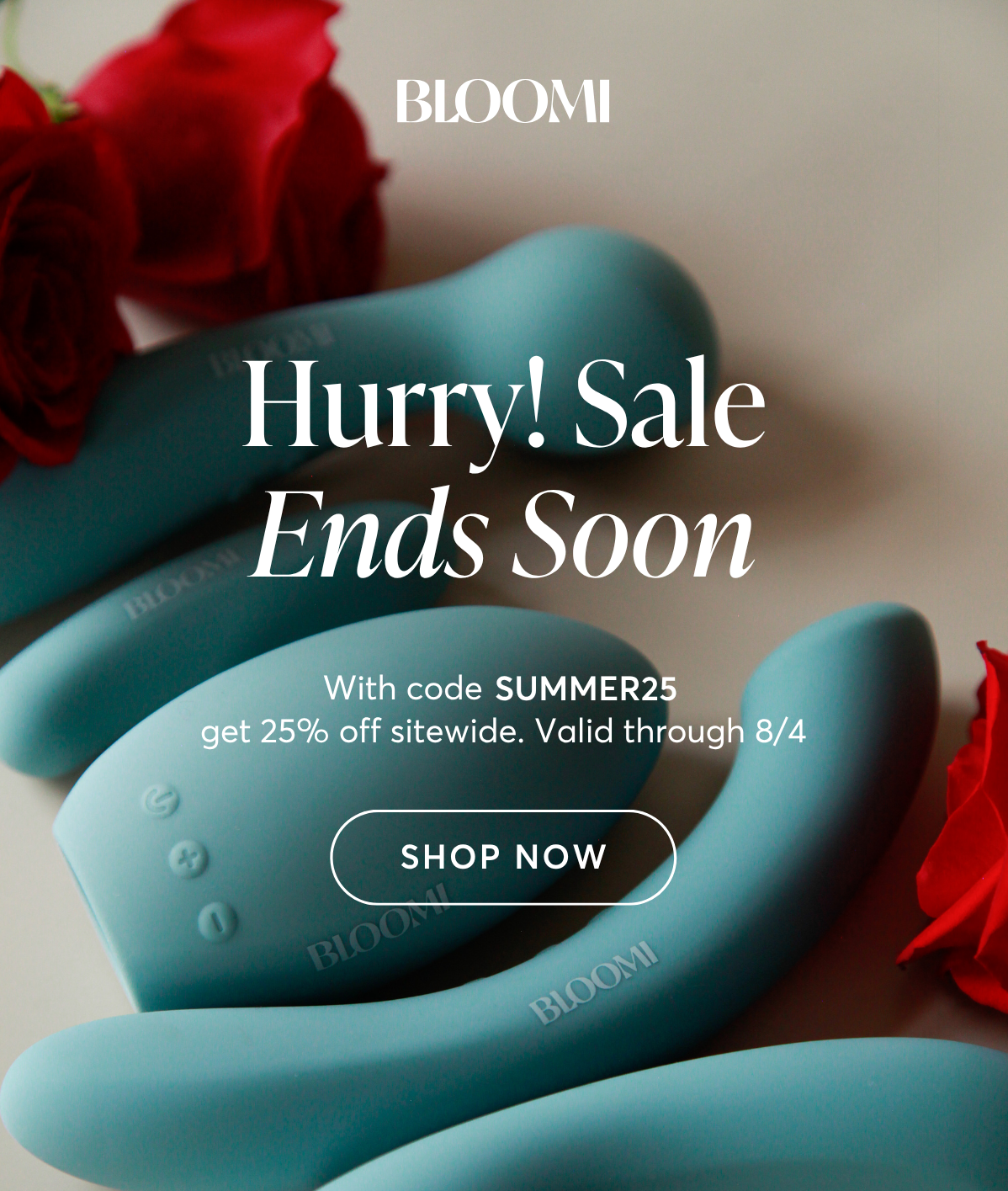 Need it fast? Shop Bloomi on Amazon Get up to 30% off during our Prime Day Sale. Get your favorite intimacy and wellness essentials delivered to your door fast with Amazon Prime. Sale runs June 23–26.