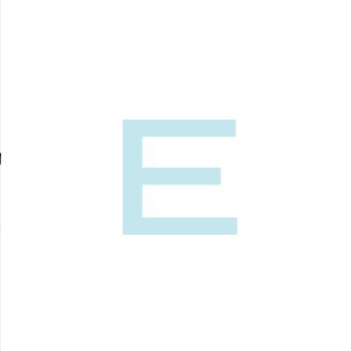 Large capital E