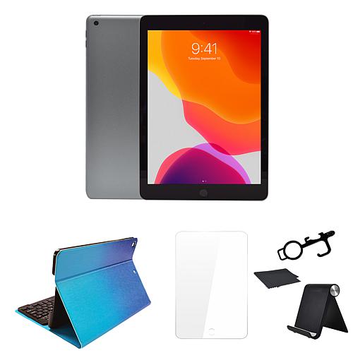 Refurbished Late 2019 Apple iPad 10.2" 32GB Wifi Case and Stand