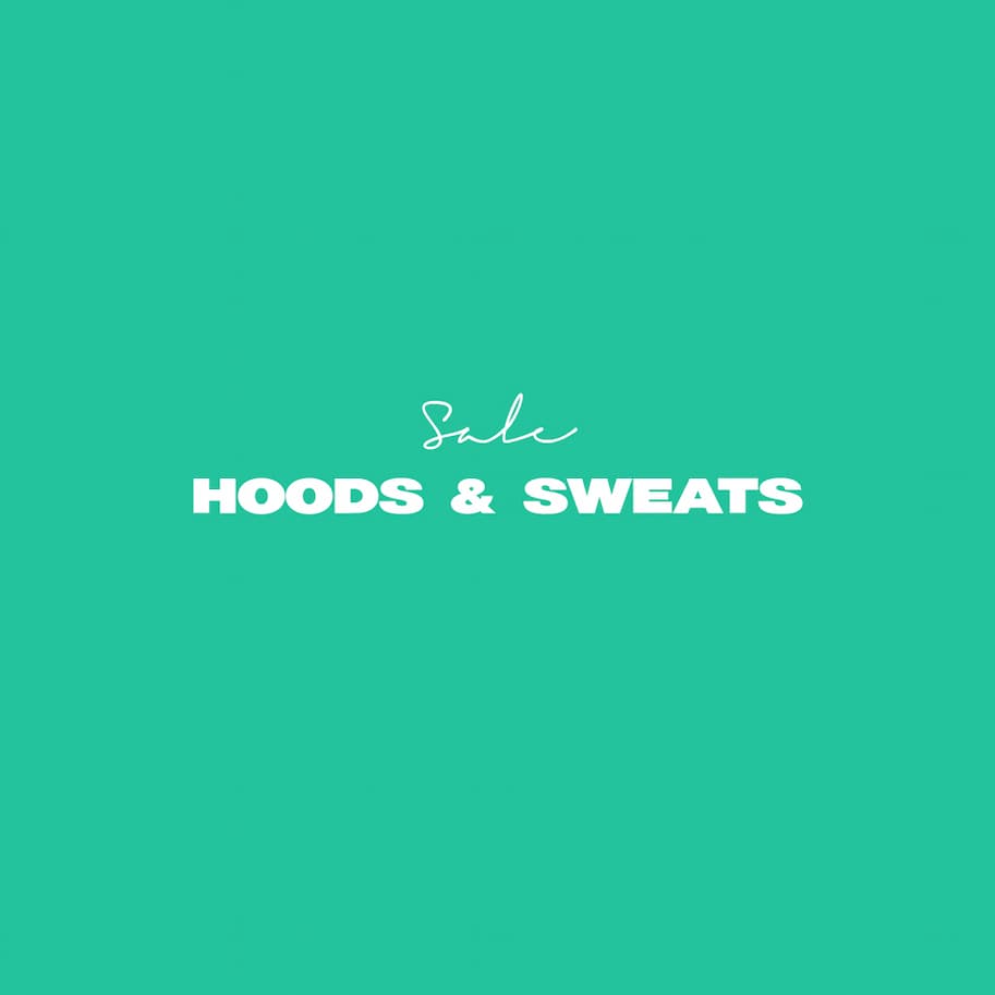 Sale - Hoods & Sweats