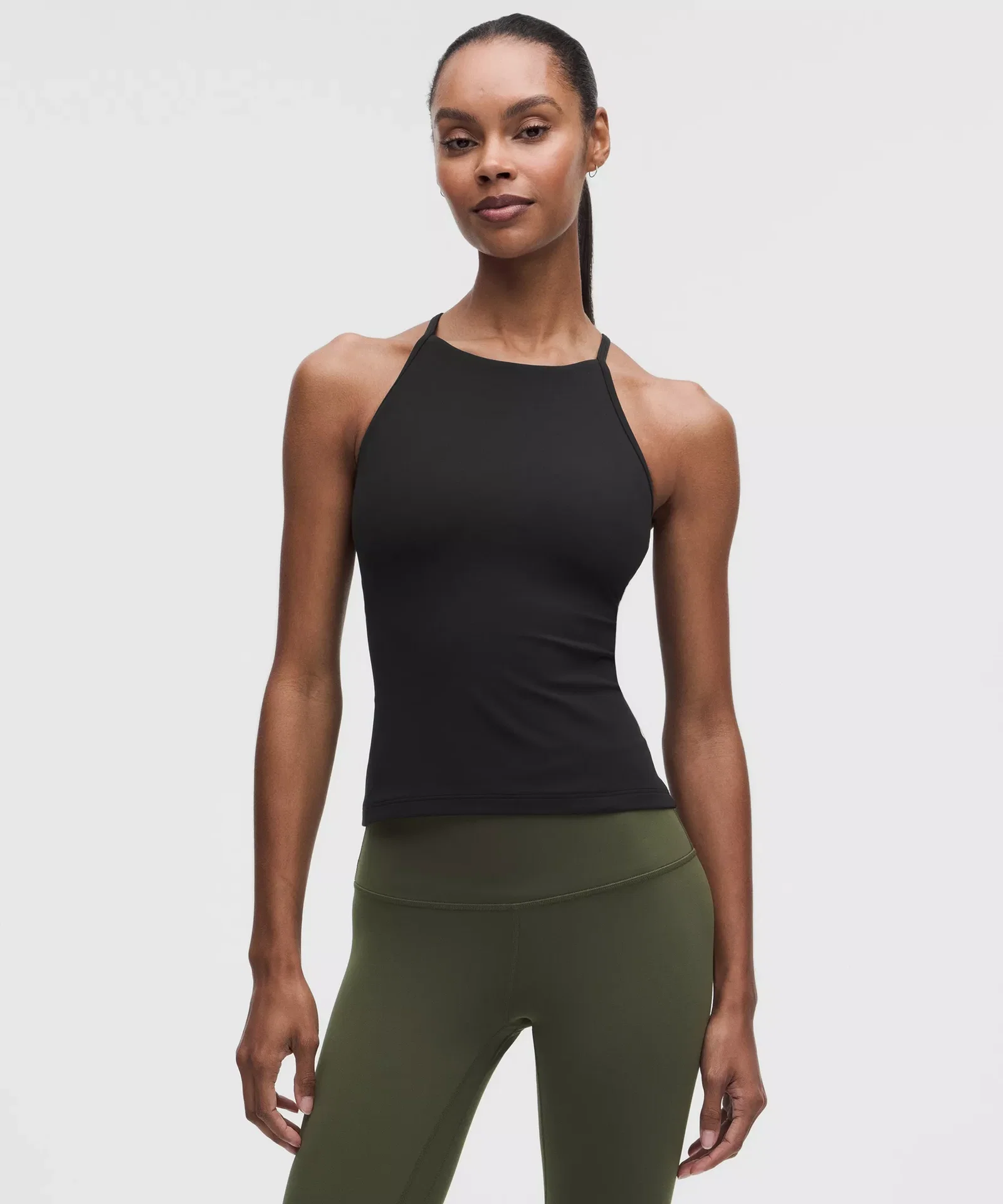 Flow Y High-Neck Tank Top *Light Support, B/C Cup