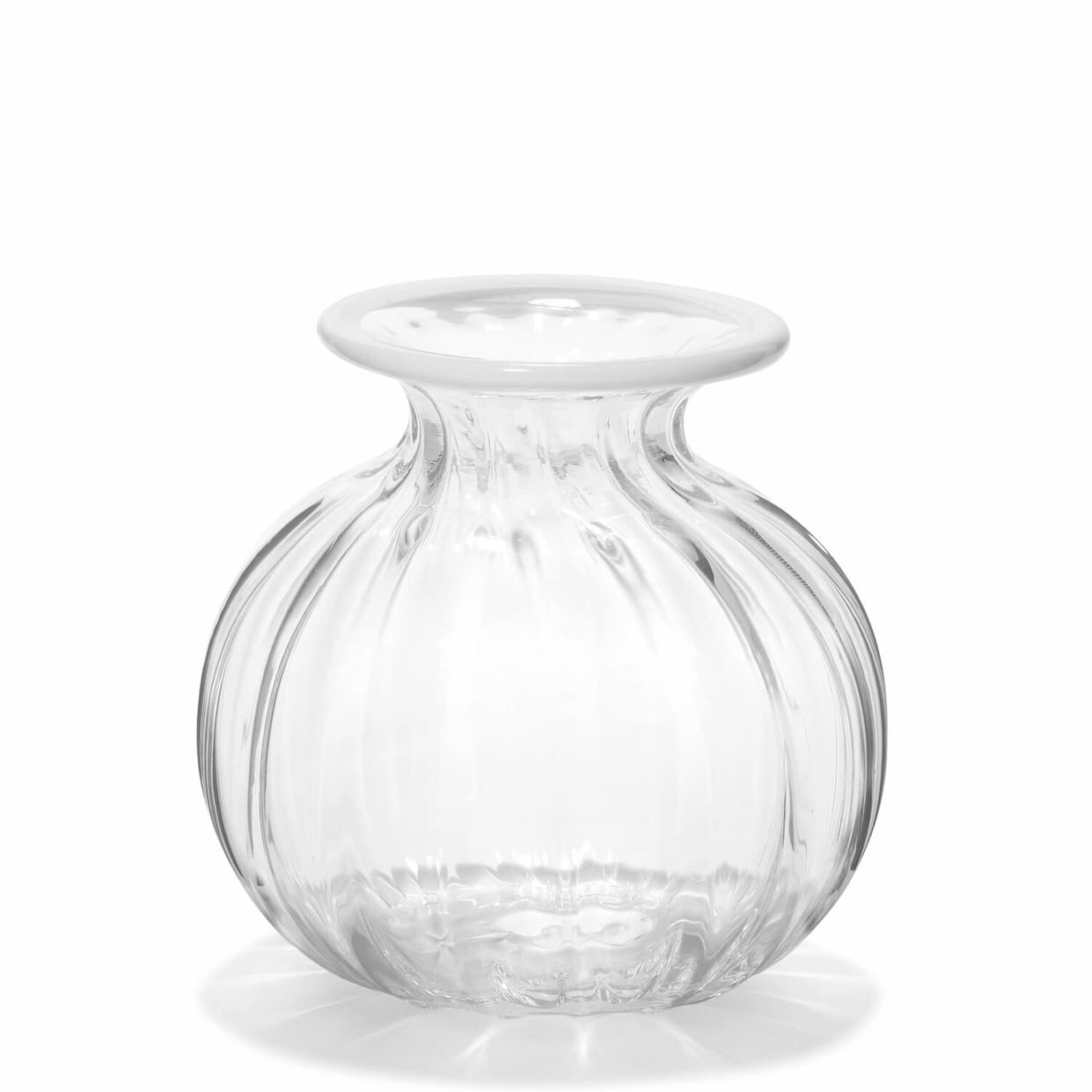 CLEMENTINA VERTICAL OPTIC TEXTURE MINI BUD VASE
