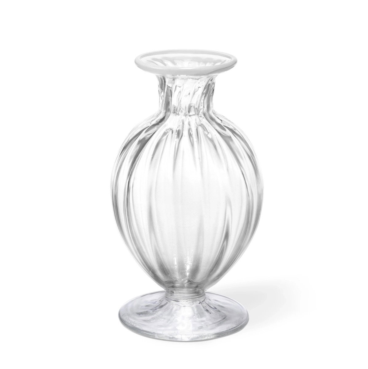 CLEMENTINA VERTICAL OPTIC TEXTURE TALL BUD VASE