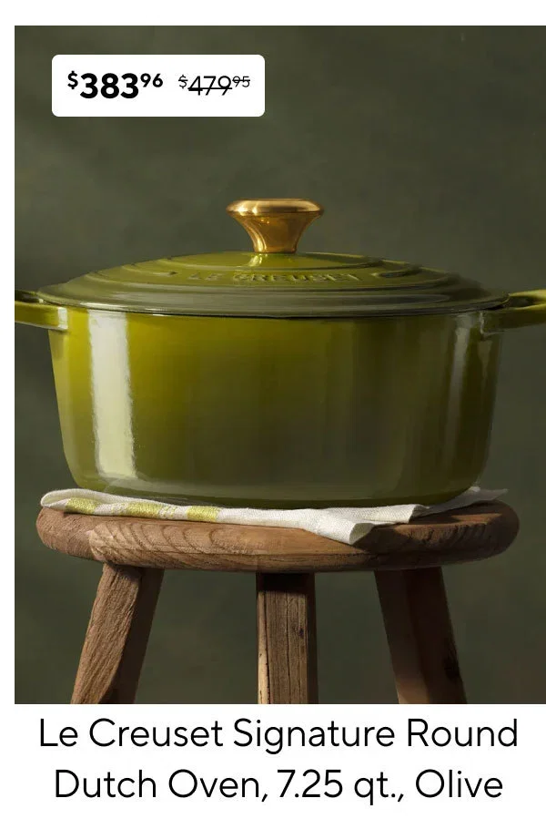 Le Creuset Signature Round Dutch Oven, 7.25 qt.