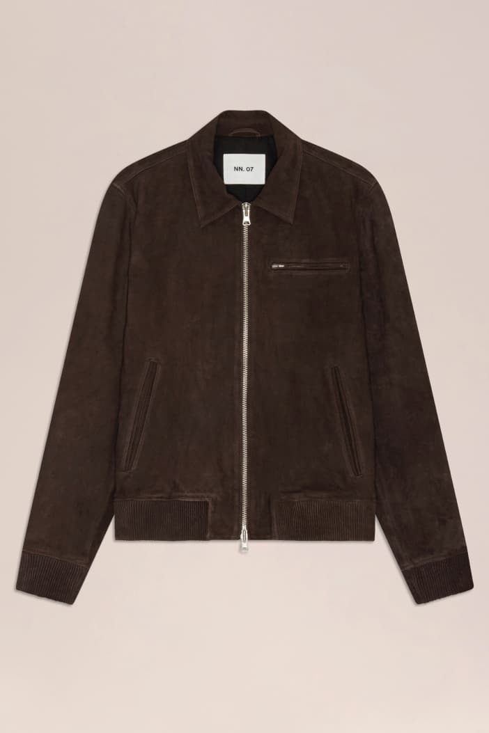 'Owen' Suede Leather Jacket