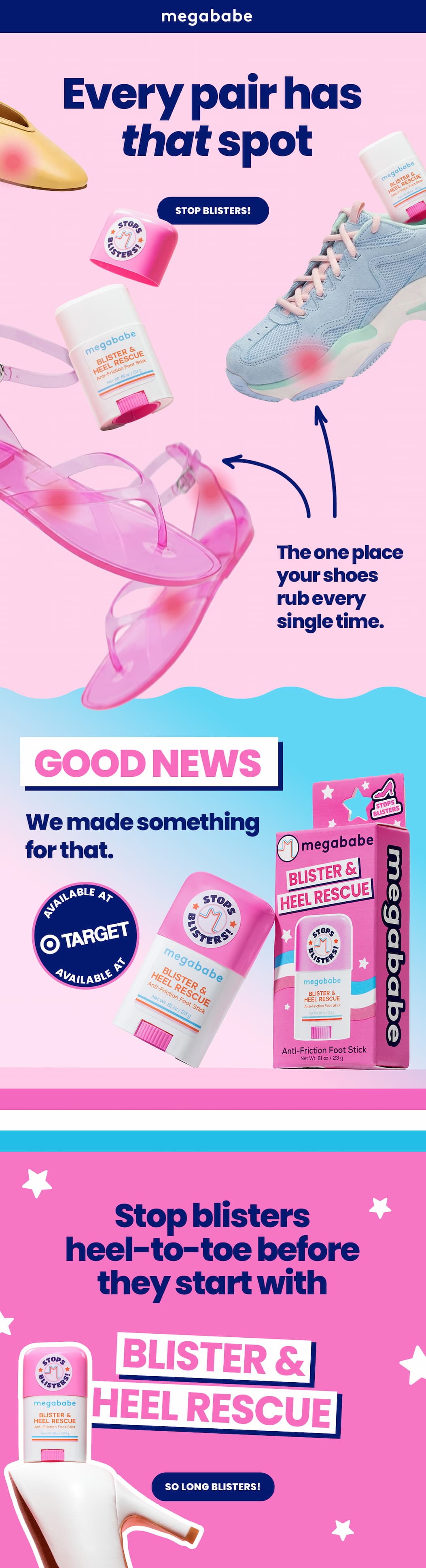 Shop Blister & Heel Rescue at Target!