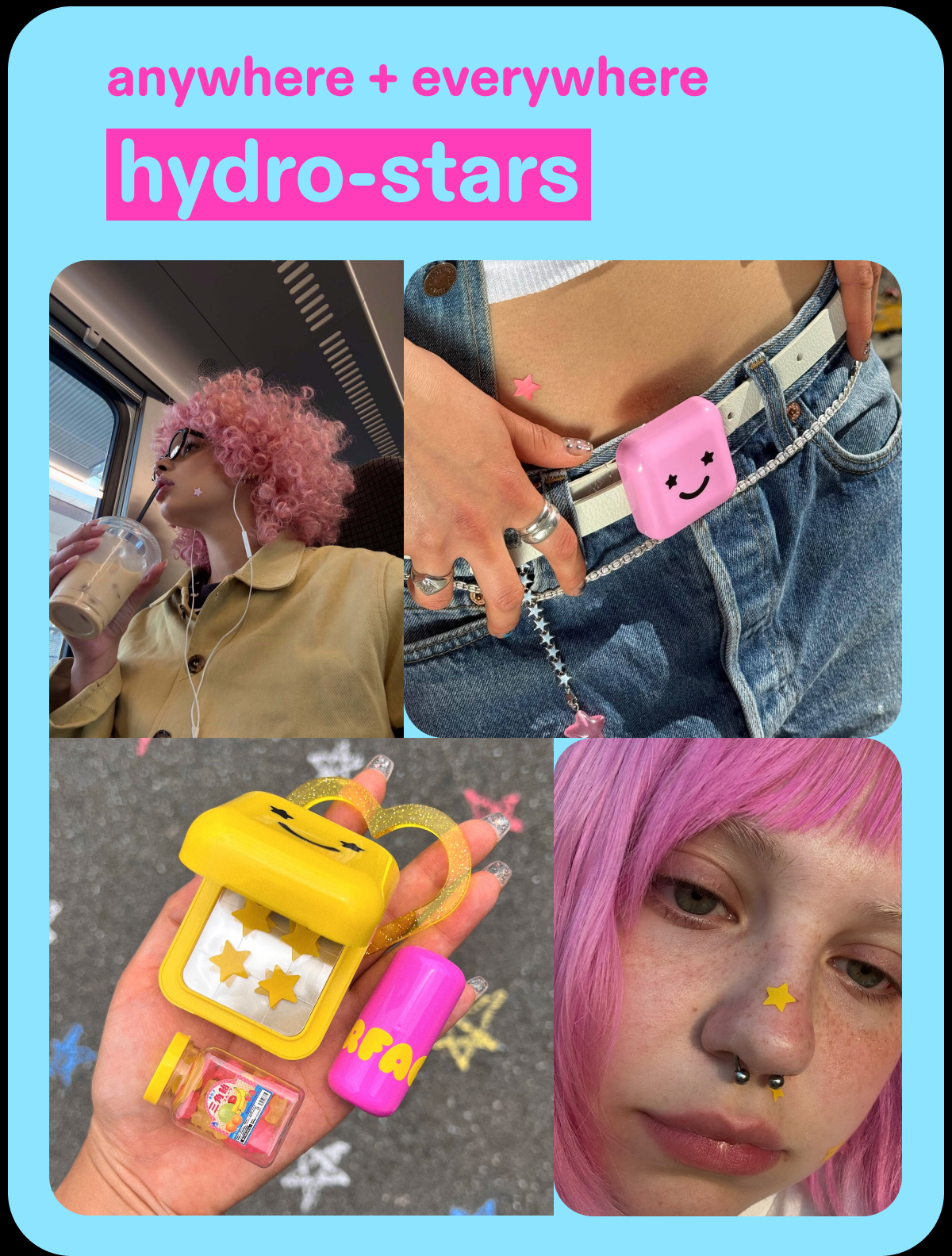 anywhere + everywhere hydro-stars