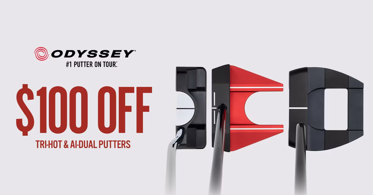 $100 Off Tri-Hot and Ai-DUAL Putters