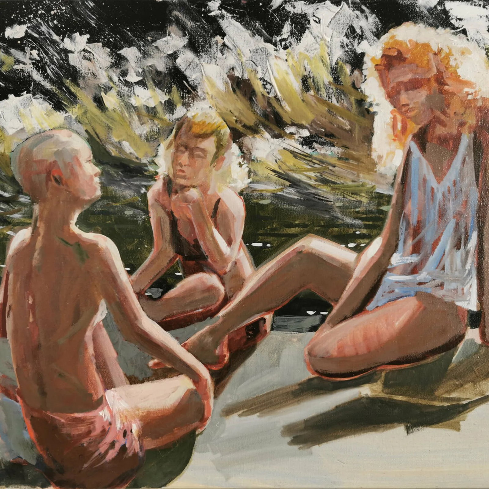 Meditation an der Limmat ( Zürich ), Sigurd Wendland
