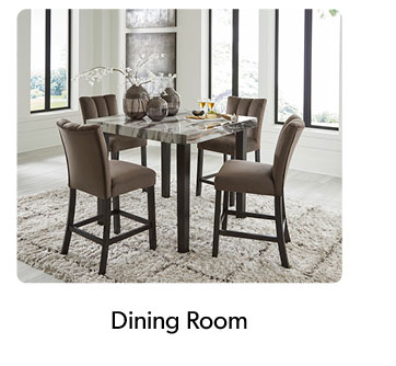 Click to shop dining room
