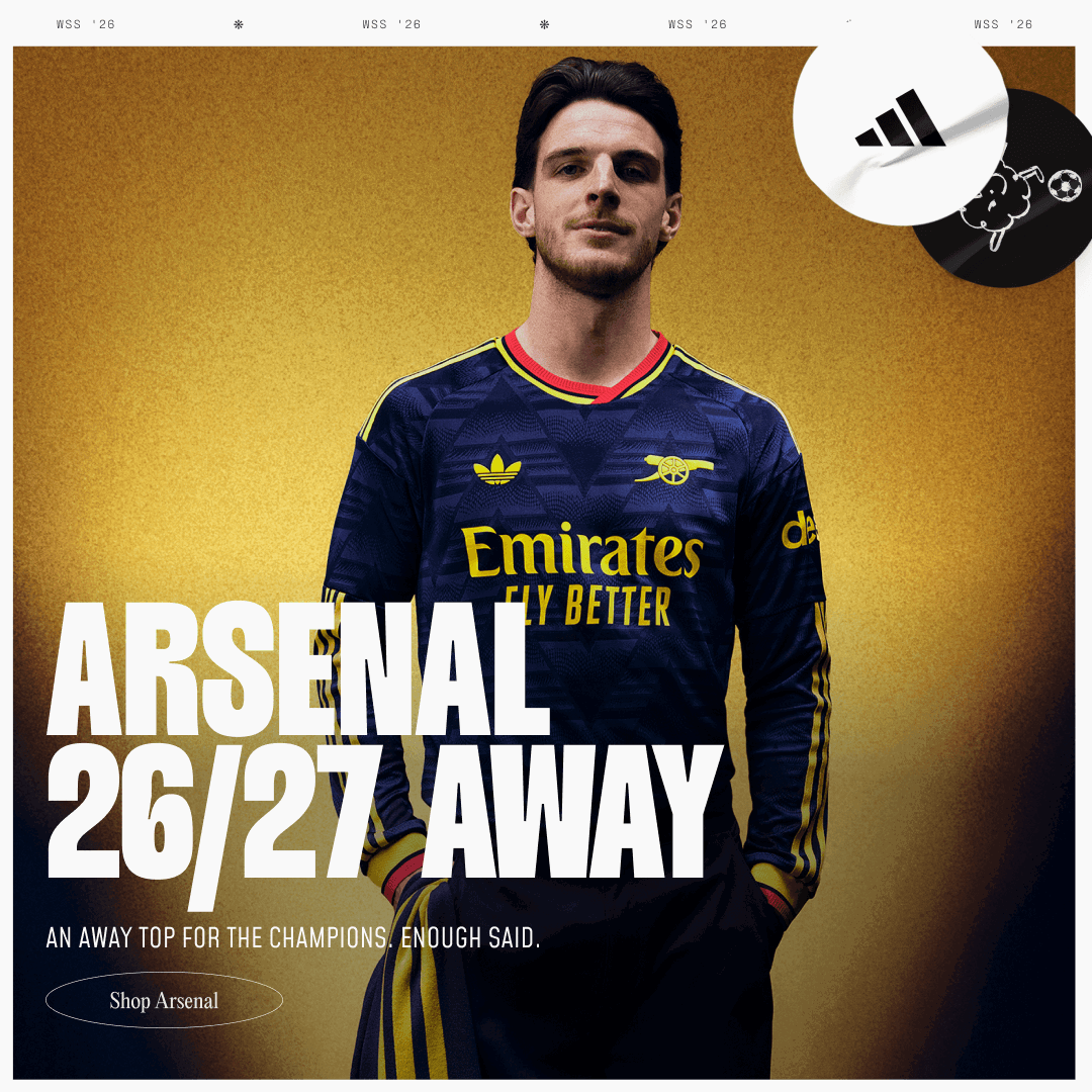 Shop Arsenal 26/27 Away Kits