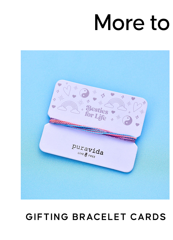 GIFTING BRACELET CARDS