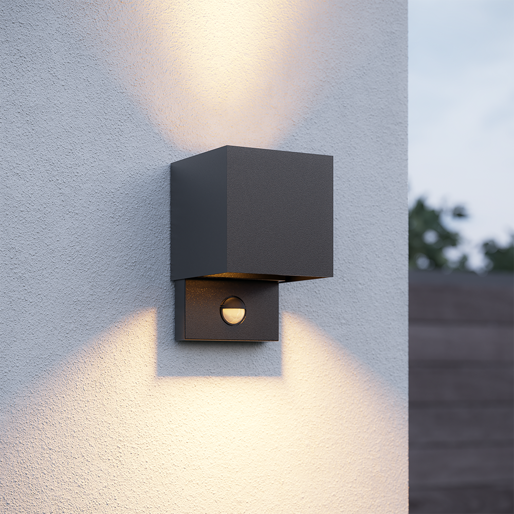 Kansas PIR Sensor Wall Light
