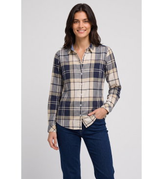 Camisa Bredon beige, marino