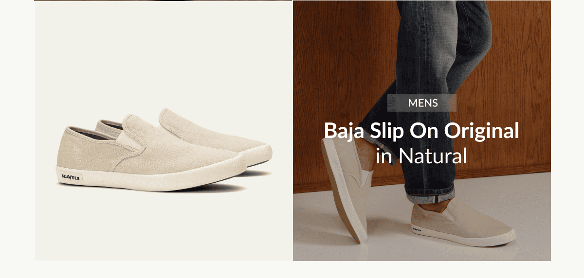 Baja Slip On Original in Natural