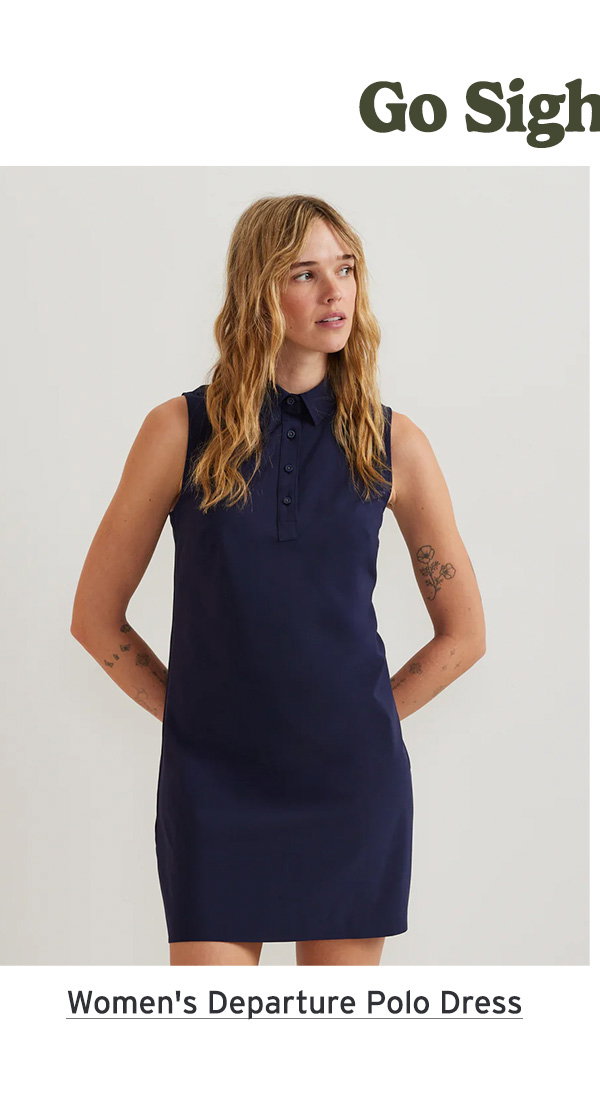 Women's Departure Polo Dress
