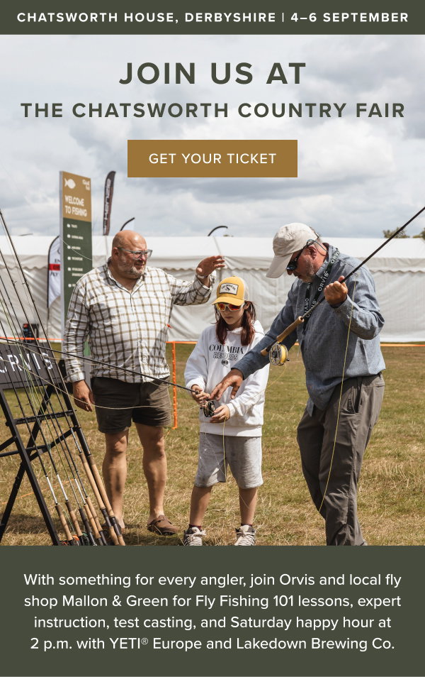 Join us at The Chatsworth Country Fair - Chatsworth House, Derbyshire - 4-6 September