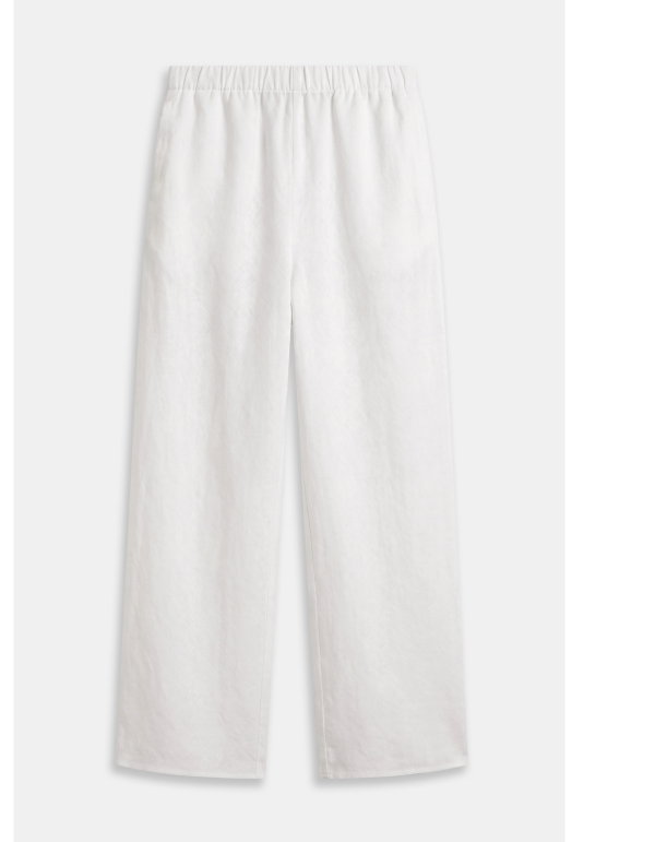 Core Linen Balloon Sleeve Top
