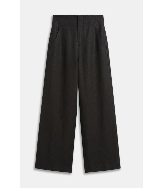 Core Linen Waisted Pant