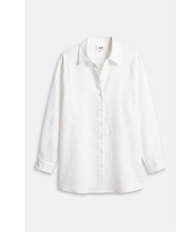 Core Linen Oversized Shirt