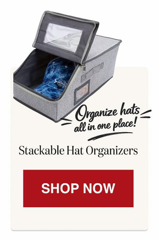 Stackable Hat Organizers [Click here to Shop Now]