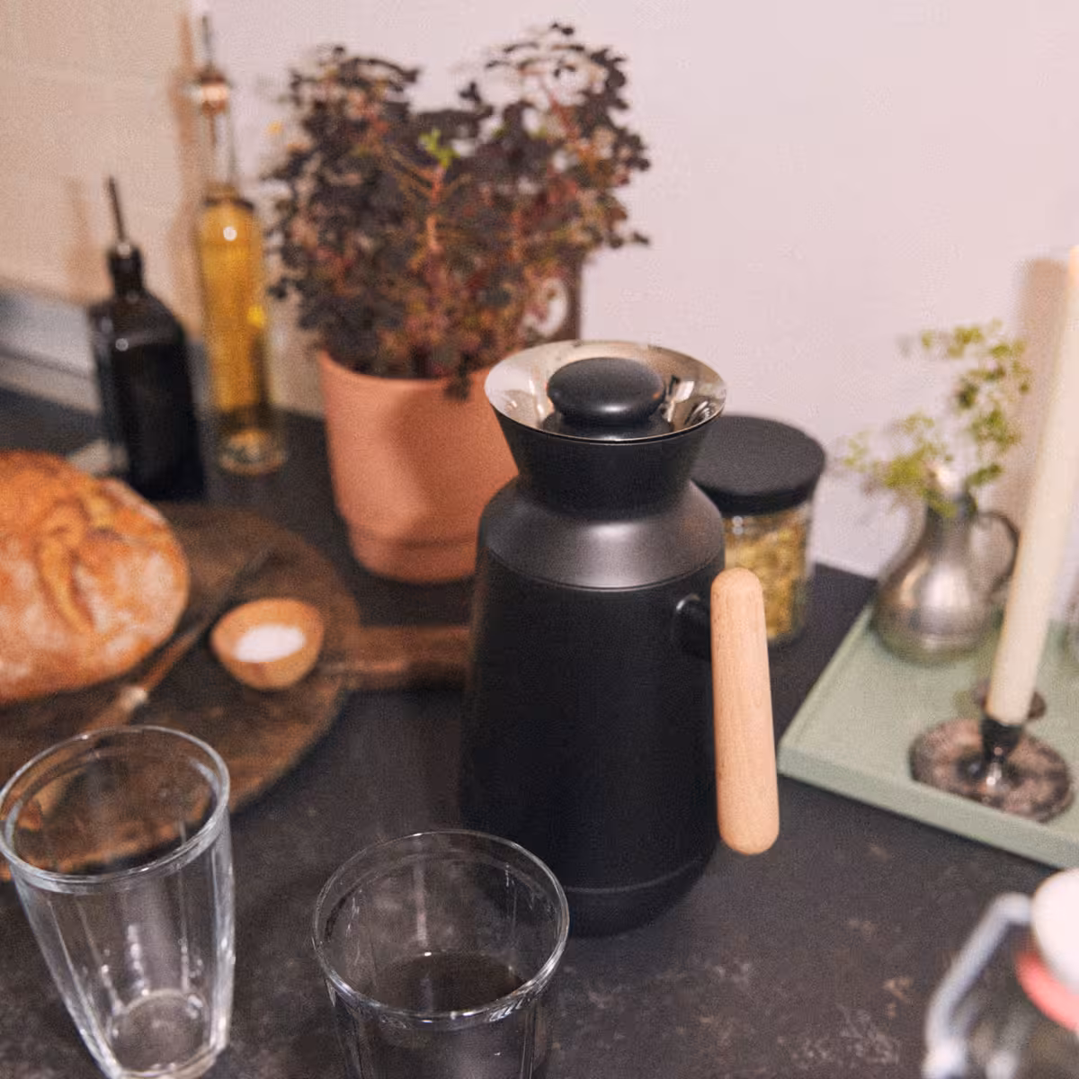 Rosendahl Daybreak termoskanna 1 liter, svart