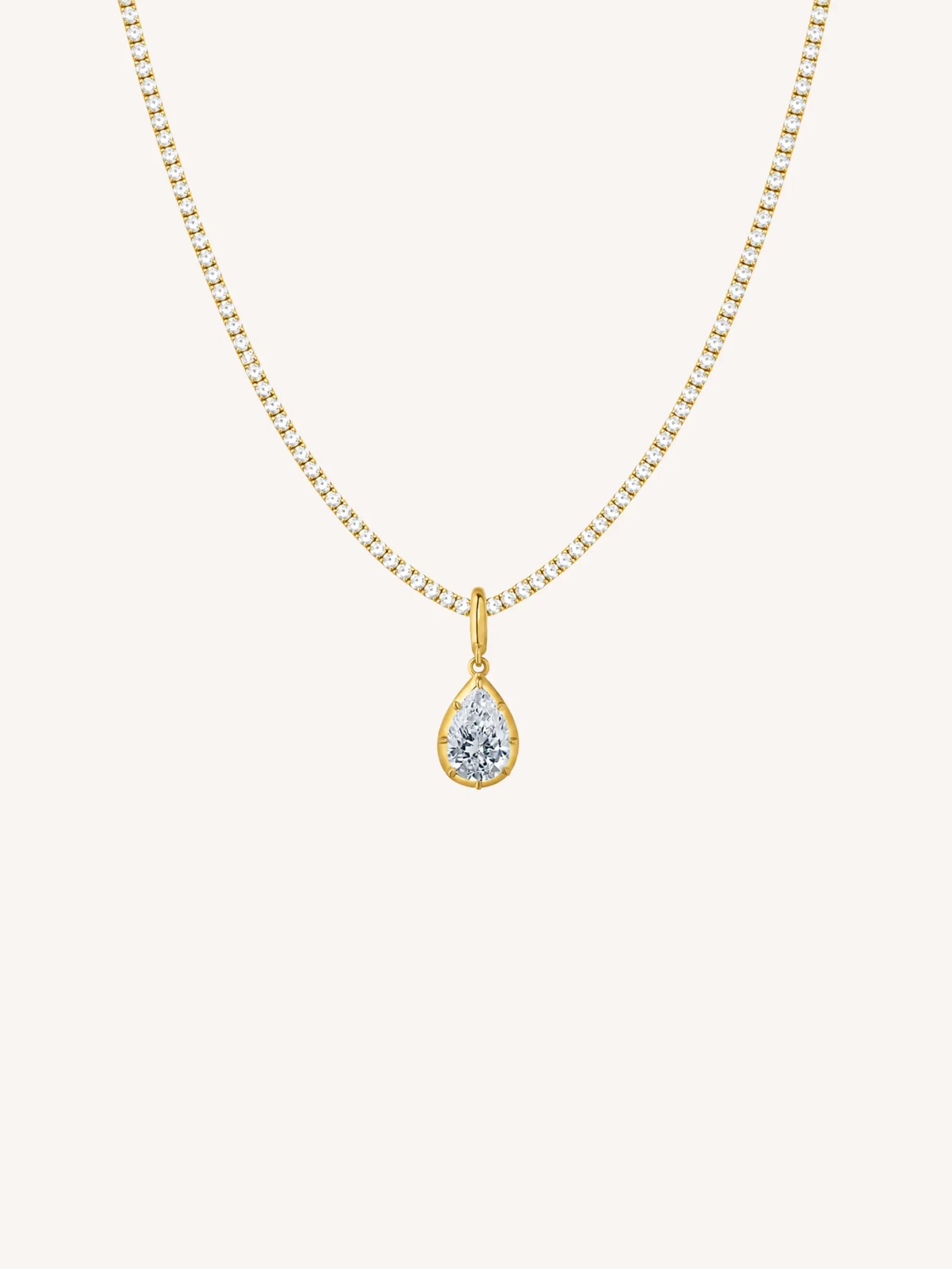 Image of Imani Pear Necklace