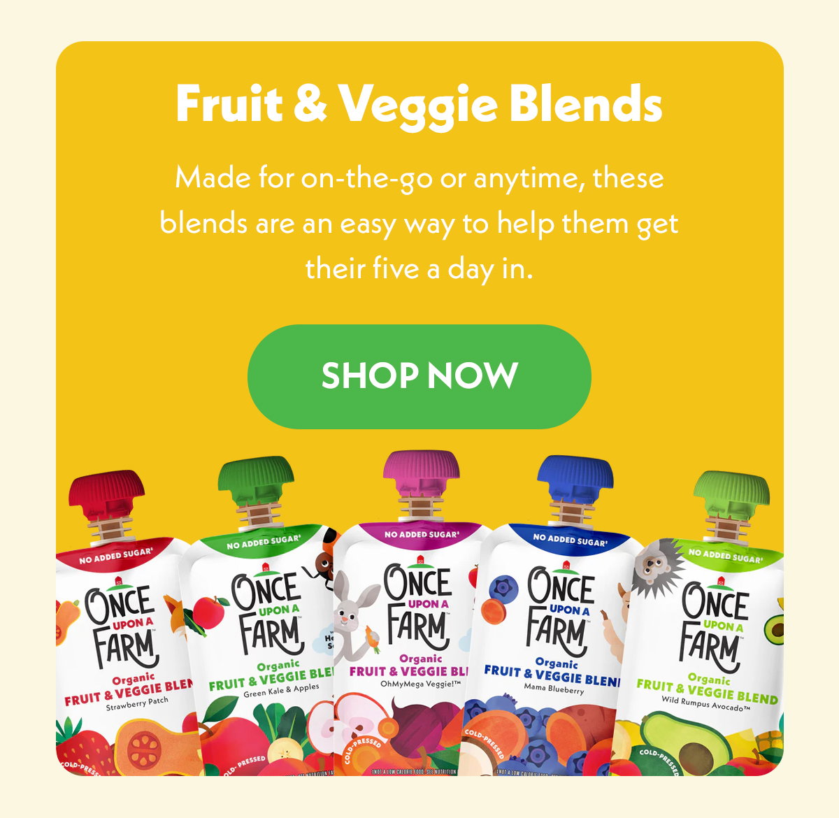 Fruit & Veggie Blends