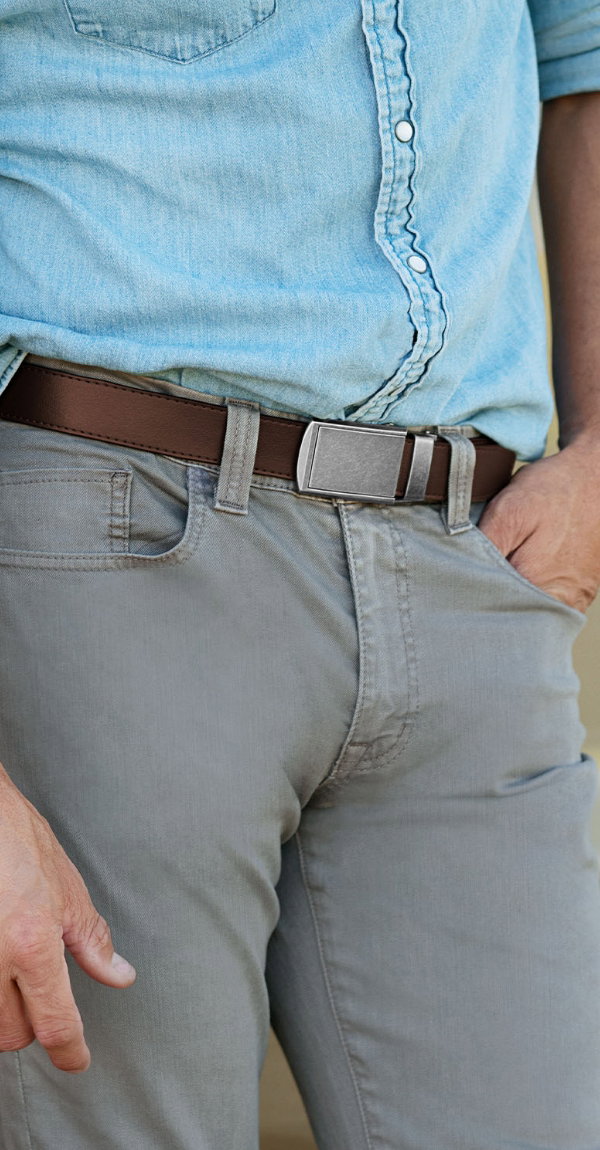 Deal of the Day: 35% OFF Mocha Brown Belt with any buckle