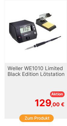 Weller WE1010 Limited Black Edition Ltstation
