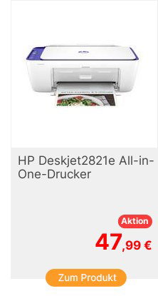 HP Deskjet2821e