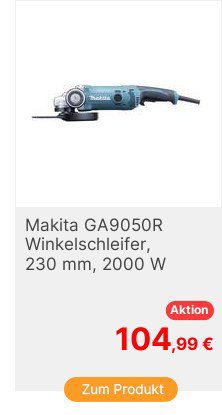 Makita GA9050R Winkelschleifer 230 mm 2000 W