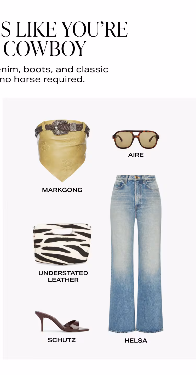 Shop How to Dress Like You're Dating a Cowboy