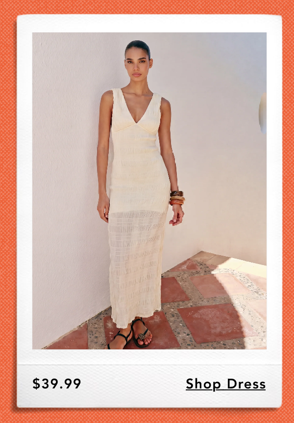 Sleeveless V-Neck Bodycon Maxi Dress, $39.99. Shop Dress.