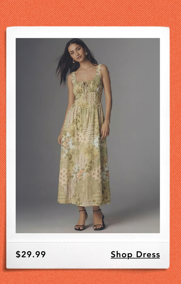Sleeveless Quilt Floral Print Maxi Dress, $29.99. Shop Dress.