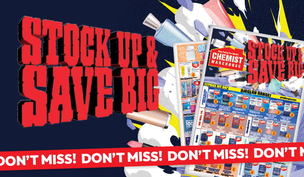 Final days for up to ½ price off RRP on Nature’s Way, Olay, and more top brands at Chemist Warehouse sale ends 5 August 2026