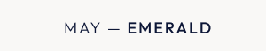 Shop Emerald Birthstone Jewelry