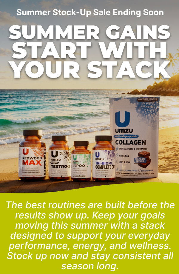 Summer Stock-Up Sale- 25% Off Sitewide & Free Creatine on orders $100+
