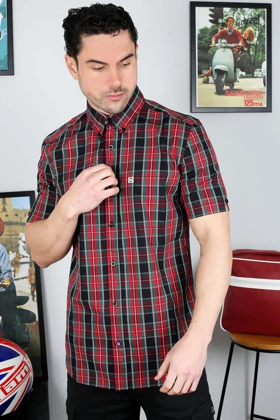 S/S Check Shirt