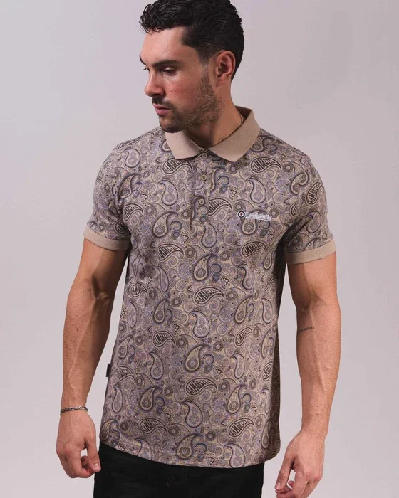 Paisley Brand Polo