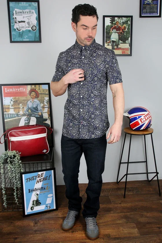 S/S Paisley Shirt