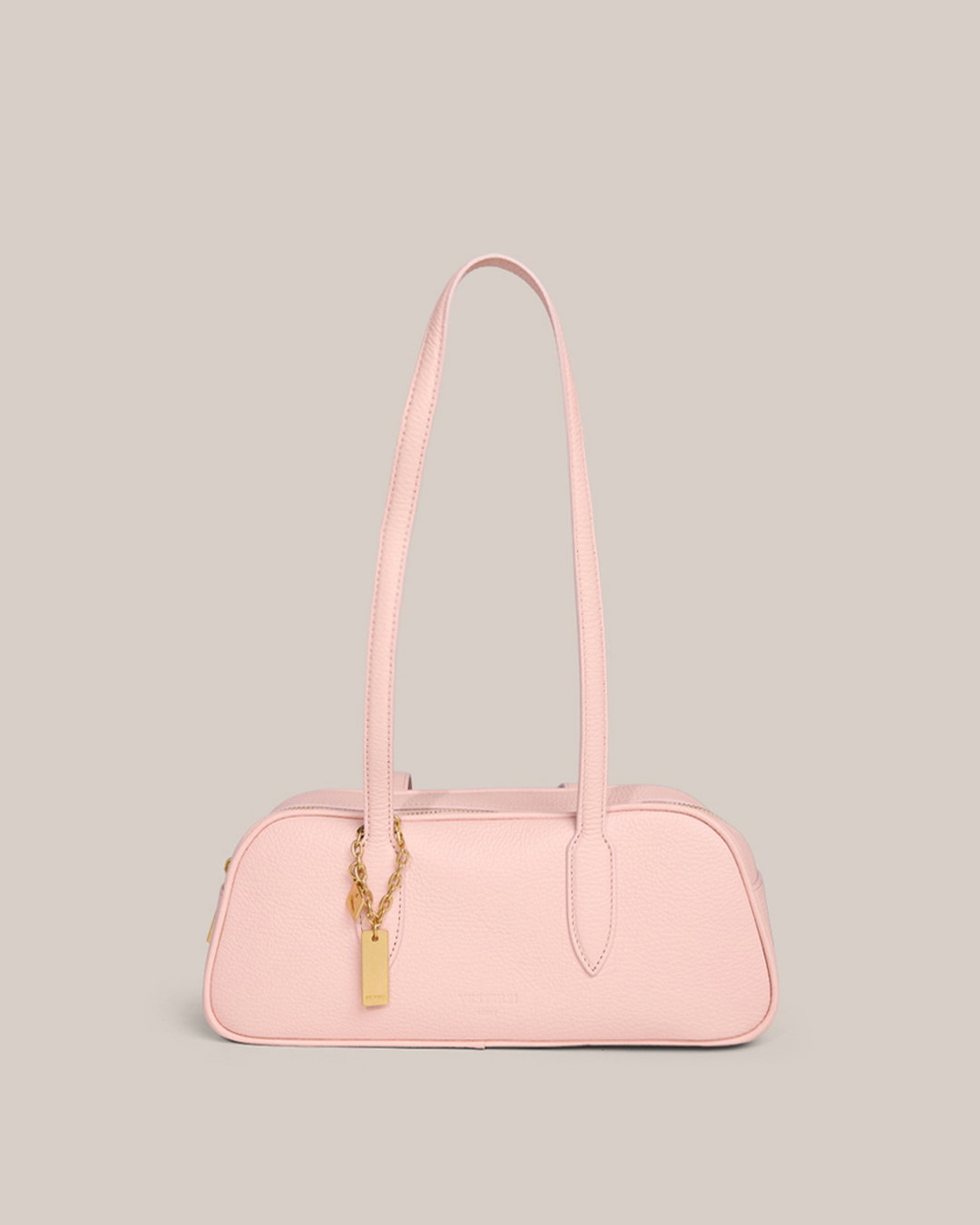 Vera Pale Pink Baguette Bag