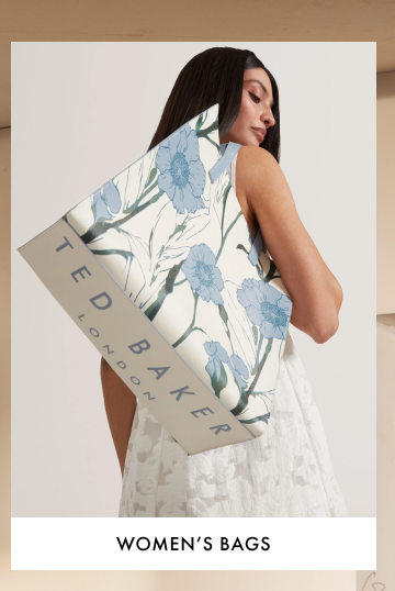 Large Floral Print Icon Tote Bag