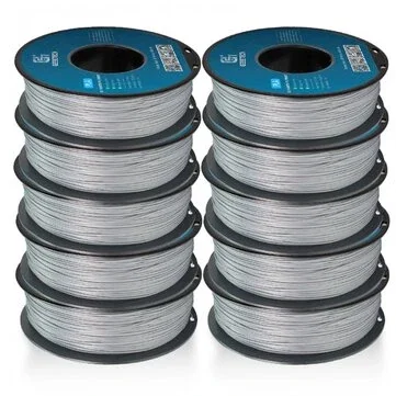 Geeetech PLA 3D Printing Filament Grey 10KG 1.75mm for 3D Printing