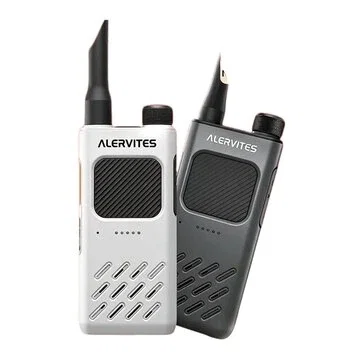 BAOFENG ALERVITES AT-2 Wireless Walkie Talkie 30 Channels UHF 400-480MHz Network-Free Emergency Large PTT Key Type-C Fast Charging Long Range Rechargeable Mini Two-Way Radio with Bluetooth APP Remote Control for Safety Communication