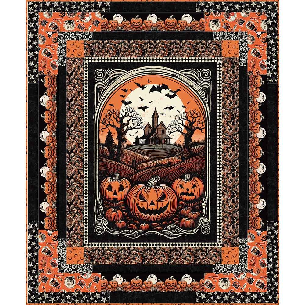 Image of Haunted Hollow - Jean Nolte - Patrick Lose Studios - Northcott Fabrics - Panel Quilt Kit