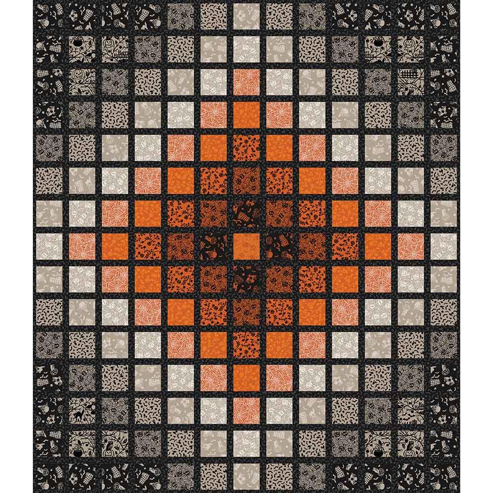 Image of The Fiona - Kitchen Table Quilting - Pumpkin Grove - Maywood Studio - Quilt Kit