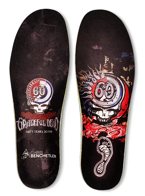 Image of MEDIC IMPACT 5.5MM Mid-High Arch | Grateful Dead X CB Insoles